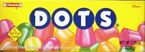Tootsie, Dots, Gumdrops Candies