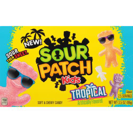 Sour Patch Kids Tropical Sweet and Sour Gummy Candy