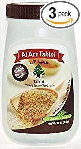 Al Arz Tahini, Whole Sesame, 16 Ounces