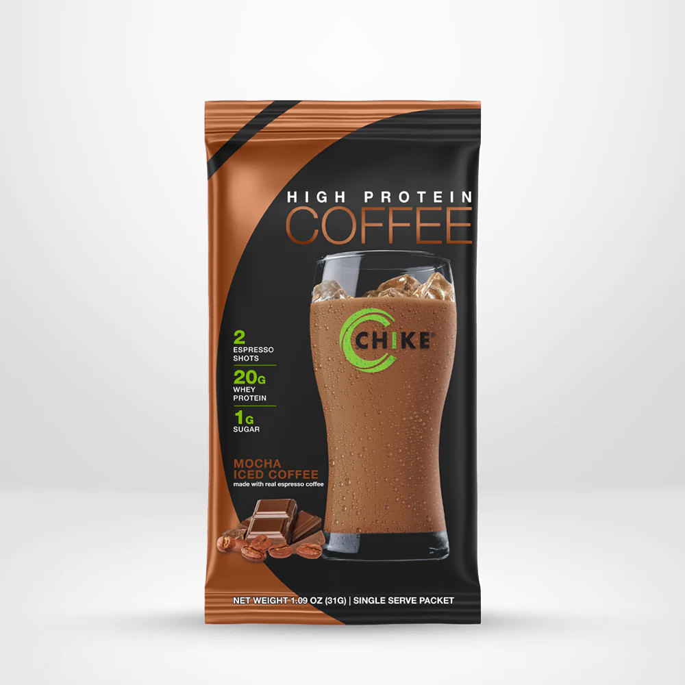 Mocha Single Serve Packet - Chike High Protein Iced Coffee