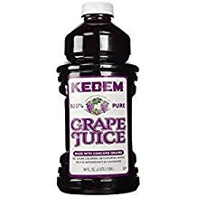 Kedem 100% Grape Juice 64 Oz (pack of 3)
