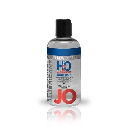 Gift Set of Jo H2O Warming Water Based Lubricant 4.5 Oz and a Tube If Anal-Ese Cream 1.5 Oz. (Cherry Flavored)