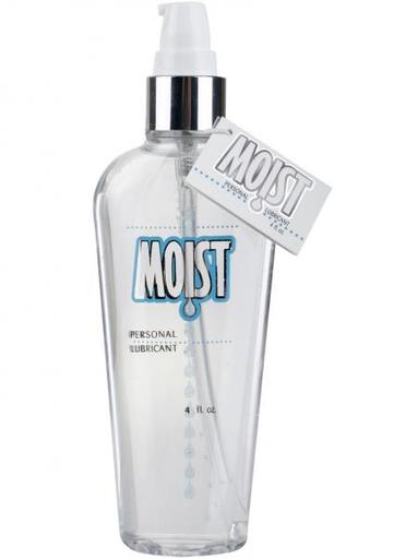 Gift Set of Moist Personal Water Based Lubricant 4 Ounce Pump and a Tube If Anal-Ese Cream 1.5 Oz. (Cherry Flavored)
