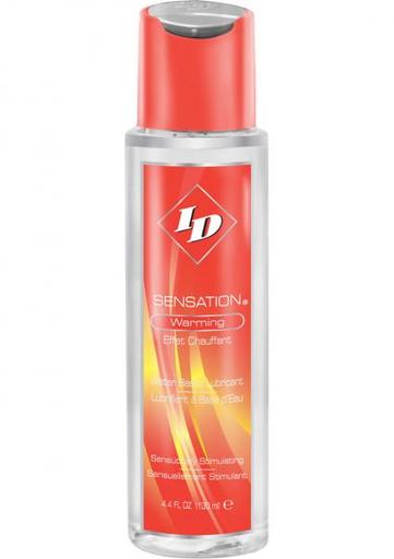 Gift Set of ID Sensation Warming Water Based Lubricant 4.4 Ounce and a Tube If Anal-Ese Cream 1.5 Oz. (Cherry Flavored)