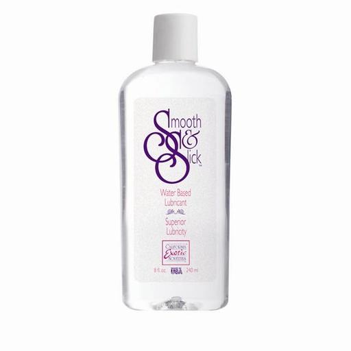 Gift Set of Smooth and Slick Water Based Lubricant 8 Oz and a Tube If Anal-Ese Cream 1.5 Oz. (Cherry Flavored)