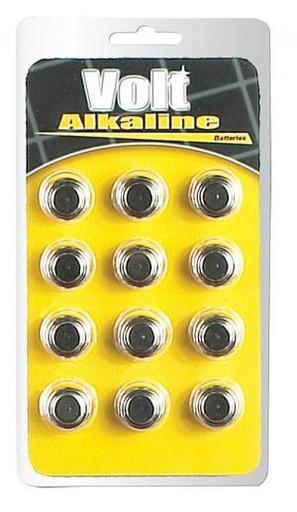 Gift Set of Volt Alkaline Batteries Ag-13 12 Pack and a Tube If Anal-Ese Cream 1.5 Oz. (Cherry Flavored)