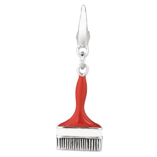 Sterling Silver Paintbrush Charm