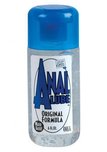 Gift Set of Anal Lube Original Formula Water Based 6 Ounce and a Tube If Anal-Ese Cream 1.5 Oz. (Cherry Flavored)