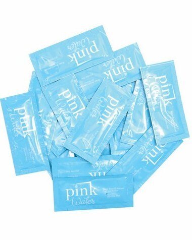 Gift Set of Pink Water Foil Pack Each and a Tube If Anal-Ese Cream 1.5 Oz. (Cherry Flavored)