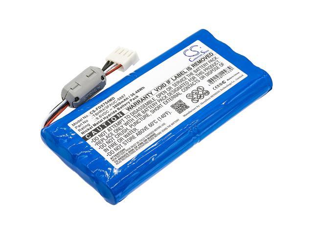 FUKUDA T8HR4/3FAUC-5887 Replacement Battery for FUKUDA FCP-7541, FX-7540, FX-7542,