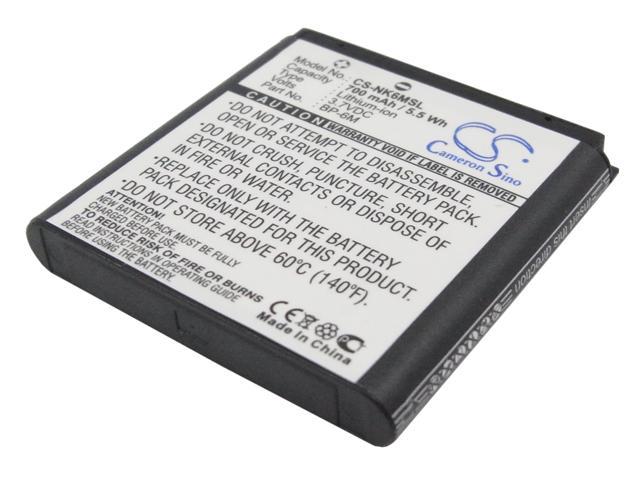 NOKIA BP-6M Replacement Battery for NOKIA 3250, 3250 XpressMusic, 6151, 6233, 6234, 6280, 6288, 9300, 9300i, N73, N73 Music Edition, N77, N93,