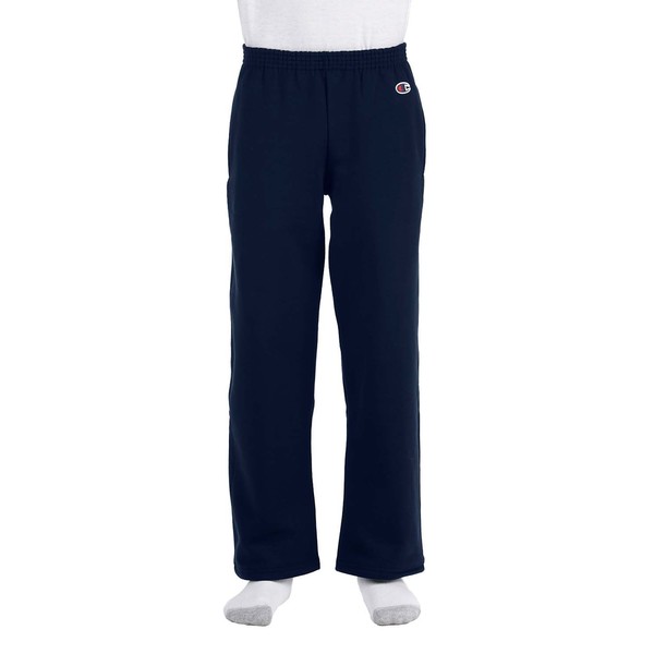 Youth Nacy Double Dry Action Fleece Open-bottom Pants
