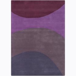 Artist's Loom Hand-tufted Contemporary Geometric Wool Rug (9'x13')