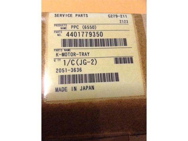 Toshiba 4401779350 K-Motor-Tray for 5540 6550 Lanier 6755 6765 Copier Part