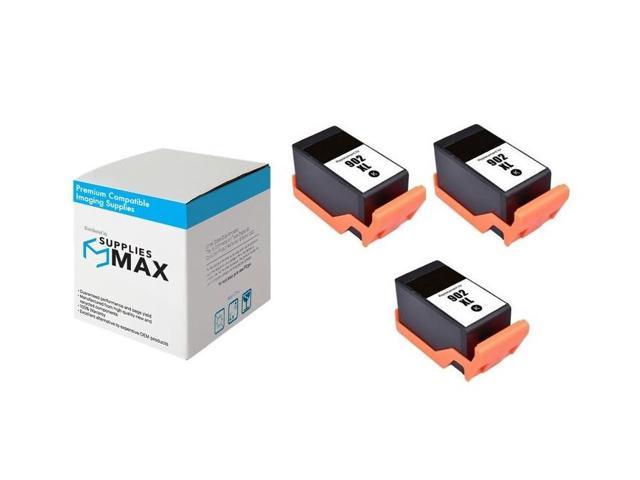 SuppliesMAX Compatible Replacement for HP OfficeJet Pro 6950/6951/6954/6958/6960/6962/6970/6974/6975/6978/6979 Black High Yield Inkjet (3/PK-825.