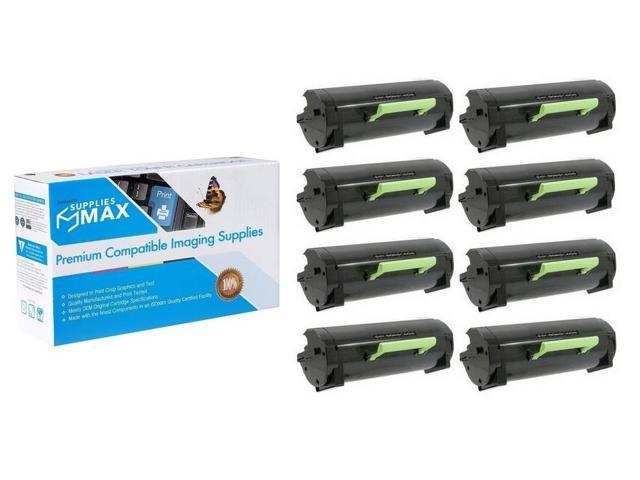 SuppliesMAX Compatible Replacement for Dell B5460DN/B5465DNF Toner Cartridge (8/PK-6000 Page Yield) (331-9797 8PK)