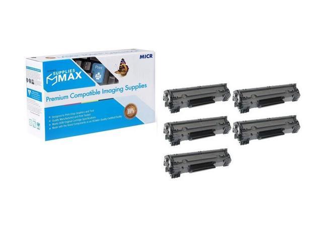 SuppliesMAX Compatible MICR Replacement for Canon MF-4410/4430/4550/4570/4770/4880/4890 Toner Cartridge (5/PK-2100 Page Yield) (TYPE 128).