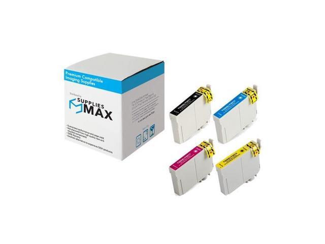 SuppliesMAX Compatible Replacement for WF-2520/2530/2540/XP-200/300/310/400/410 High Yield Inkjet Combo Pack (BK/C/M/Y) (NO. 200XL) (T200BCMY)