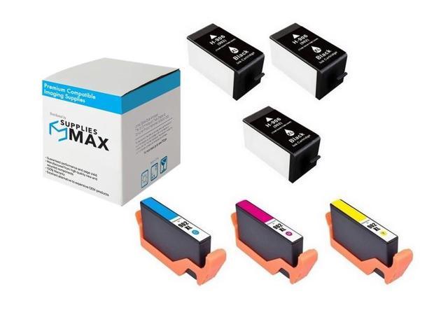 SuppliesMAX Compatible Replacement for HP OfficeJet Pro 6960/6962/6970/6974/6975/6978/6979 High Yield Inkjet Combo Pack (3-BK/1-C/M/Y) (NO.
