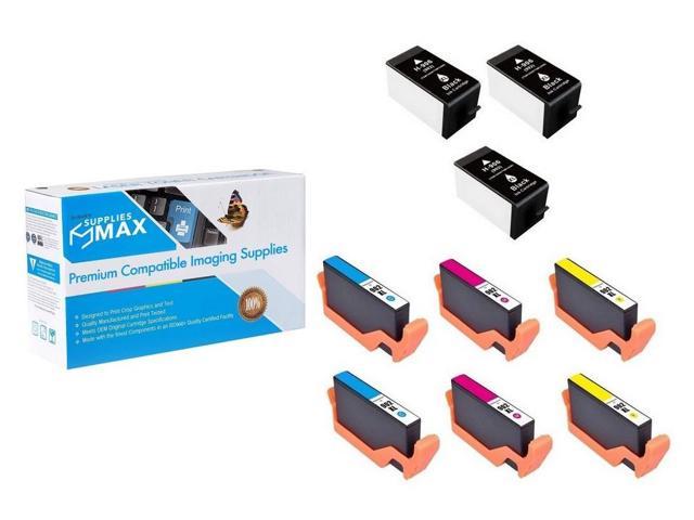 SuppliesMAX Compatible Replacement for HP OfficeJet Pro 6960/6962/6970/6974/6975/6978/6979 High Yield Inkjet Combo Pack (3-BK/2-C/M/Y) (NO.