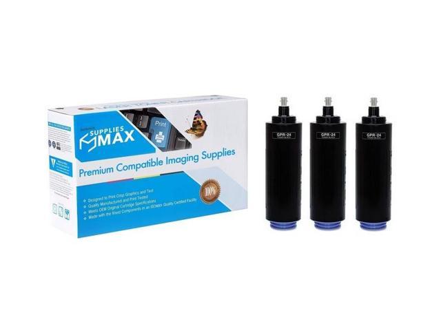 SuppliesMAX Compatible Replacement for Canon ImageRUNNER ADVANCE 5050/5055/5065/5075 Black Toner Cartridge (3/PK-48000 Page Yield) (GPR-24).