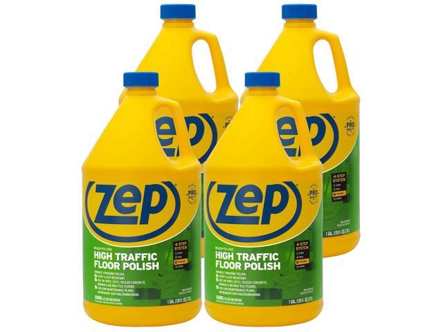 Zep High Traffic Floor Polish 128 Ounce ZUHTFF128 (Case of 4)
