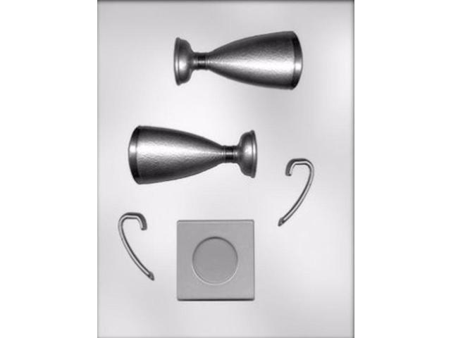 3D Trophy with Base Chocolate Clear Candy Mold CK Products 90-9318