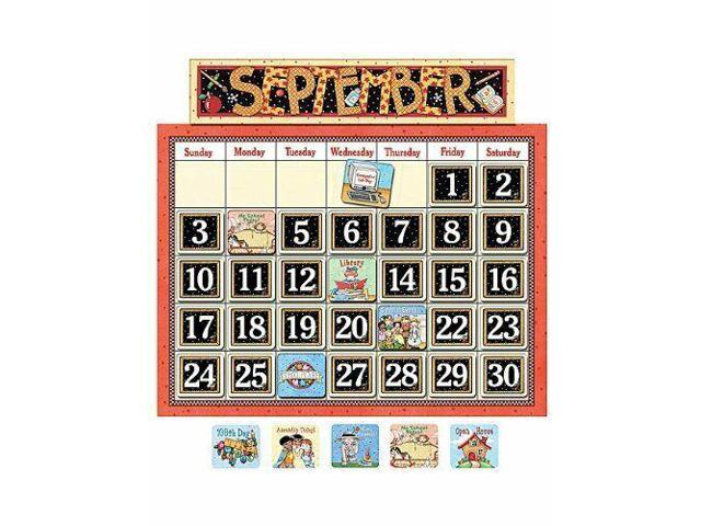 Teacher Created Resources Classroom Calendar Bulletin Board from Mary Engelbreit