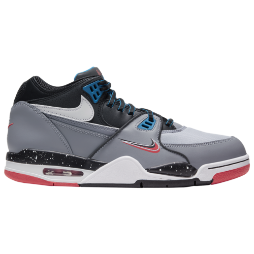 Nike Air Flight 89 'Script Logo Pack' Cement Grey/White/Black/Ember Glow Basketball Shoes CT1622-001 (Size: US 10)