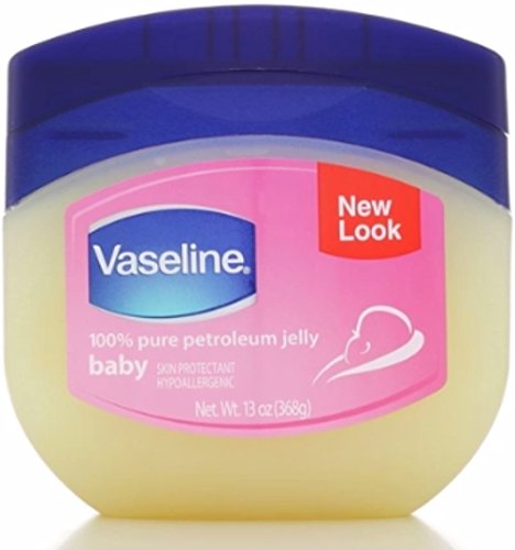 Vaseline Is 100% Pure Petroleum Jelly Skin Protectant for Baby  Hypoallergenic  13 Oz