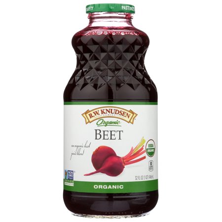 (6 Pack) R. W. Knudsen Organic Juice, Beet, 32 Fl. Oz. Bottle