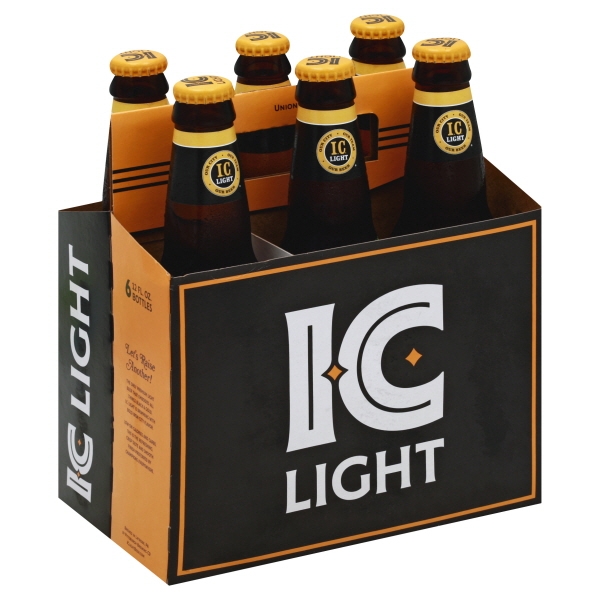Pittsburgh Brewing Co. I.C. Light Lager - Beer - 6x 12oz Bottles