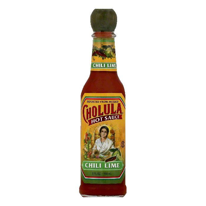 Cholula Chili Lime Hot Sauce  5 OZ (Pack of 6)