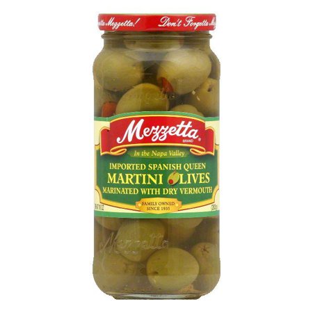 Mezzetta Olives Martini  10 OZ (Pack of 6)