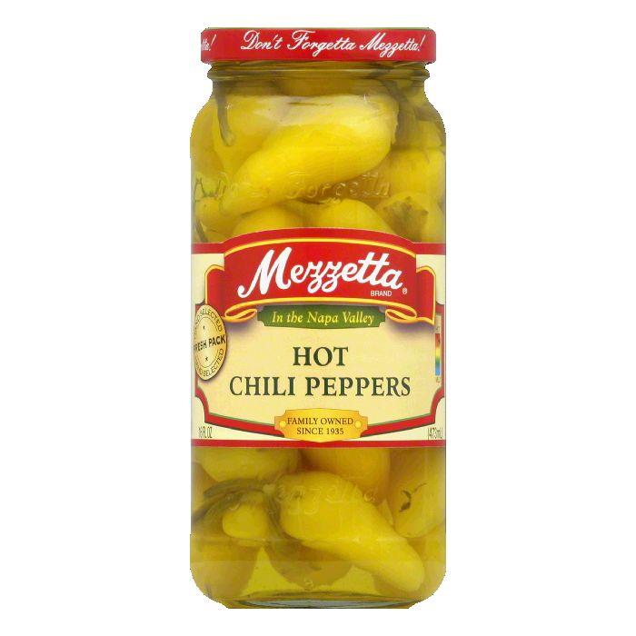 Mezzetta Chili Peppers Hot  16 OZ (Pack of 6)