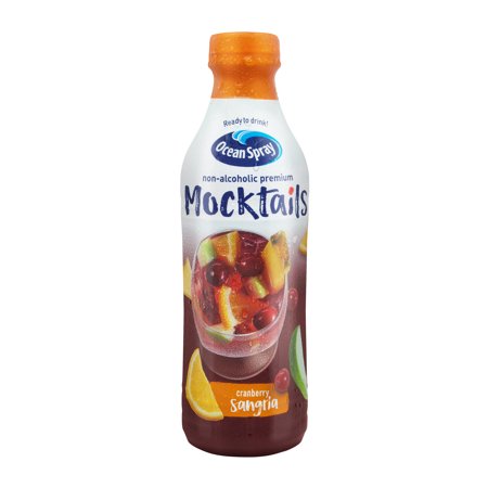 (8 Pack) Ocean Spray Mocktails Juice, Cranberry Sangria, 33.8 Fl Oz, 1 Count