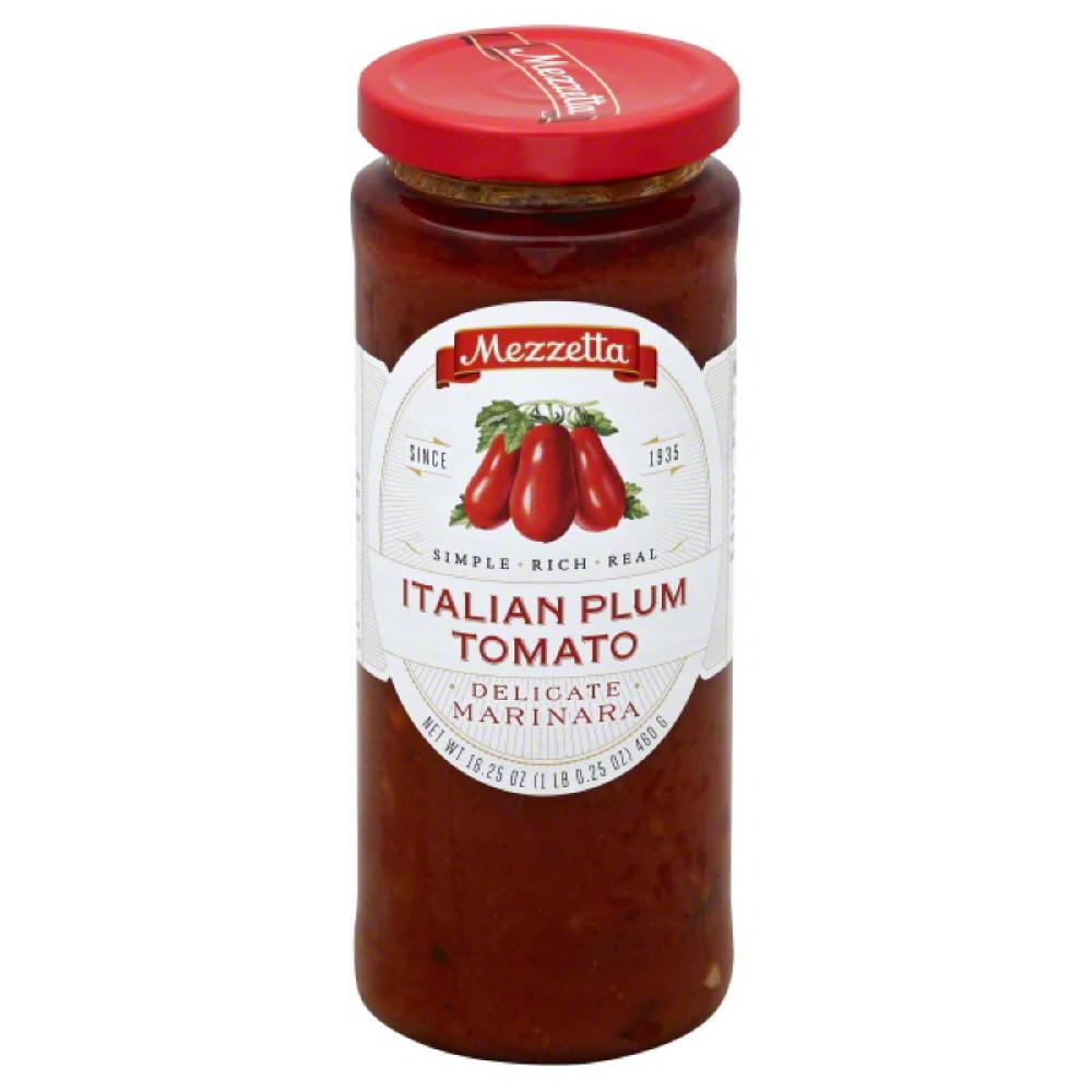 Mezzetta Italian Plum Tomato Delicate Marinara Sauce, 16.25 Oz, (pack of 6)