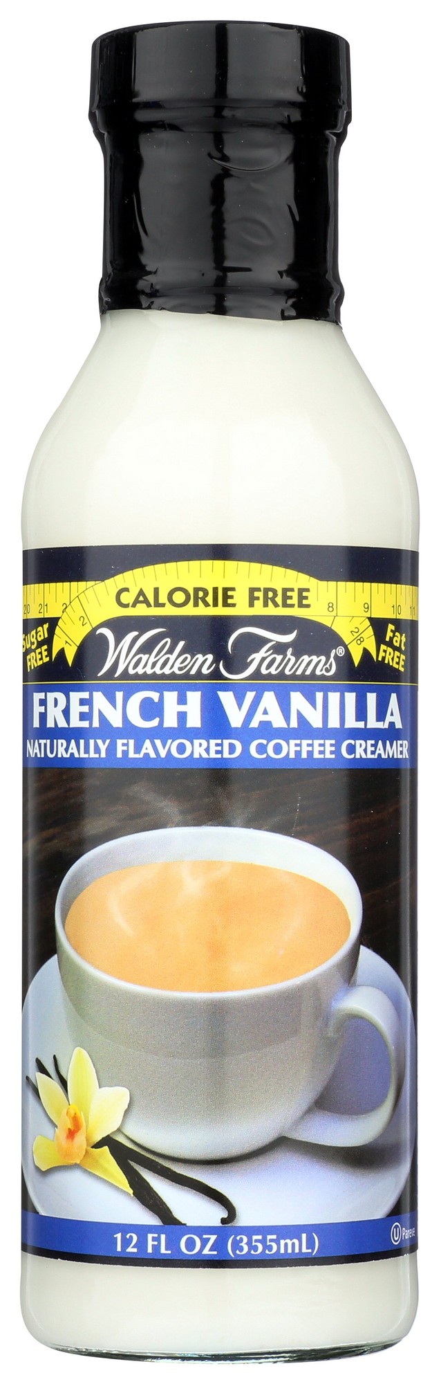 Walden Farms French Vanilla Coffee Creamer  12 Fl Oz (Pack of 6)