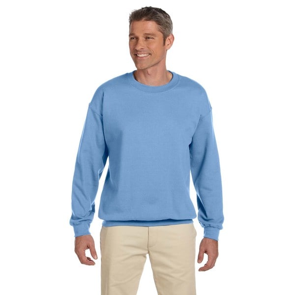 Hanes Men's Carolina Blue 90/10 Fleece Big and Tall Crew-neck Sweater