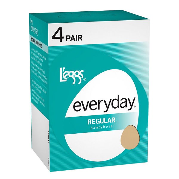 Everyday Women's Regular ST Suntan Pantyhose (Pack of 4)