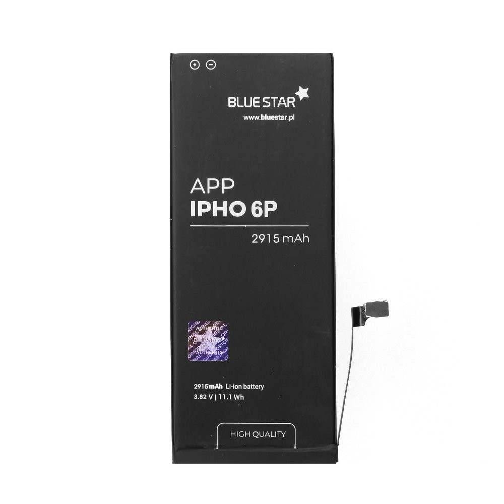 Bluestar Akku Ersatz iPhone 6 Plus 2915 MAh Austausch Batterie Handy Accu APN 616-0765 Premium