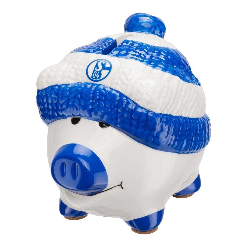 FC Schalke 04 Sparschwein, Spardose, Piggy Bank S04 - Plus Lesezeichen I Love Gelsenkirchen