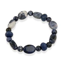 Glitzy Rocks Sodalite Stretch Bracelet