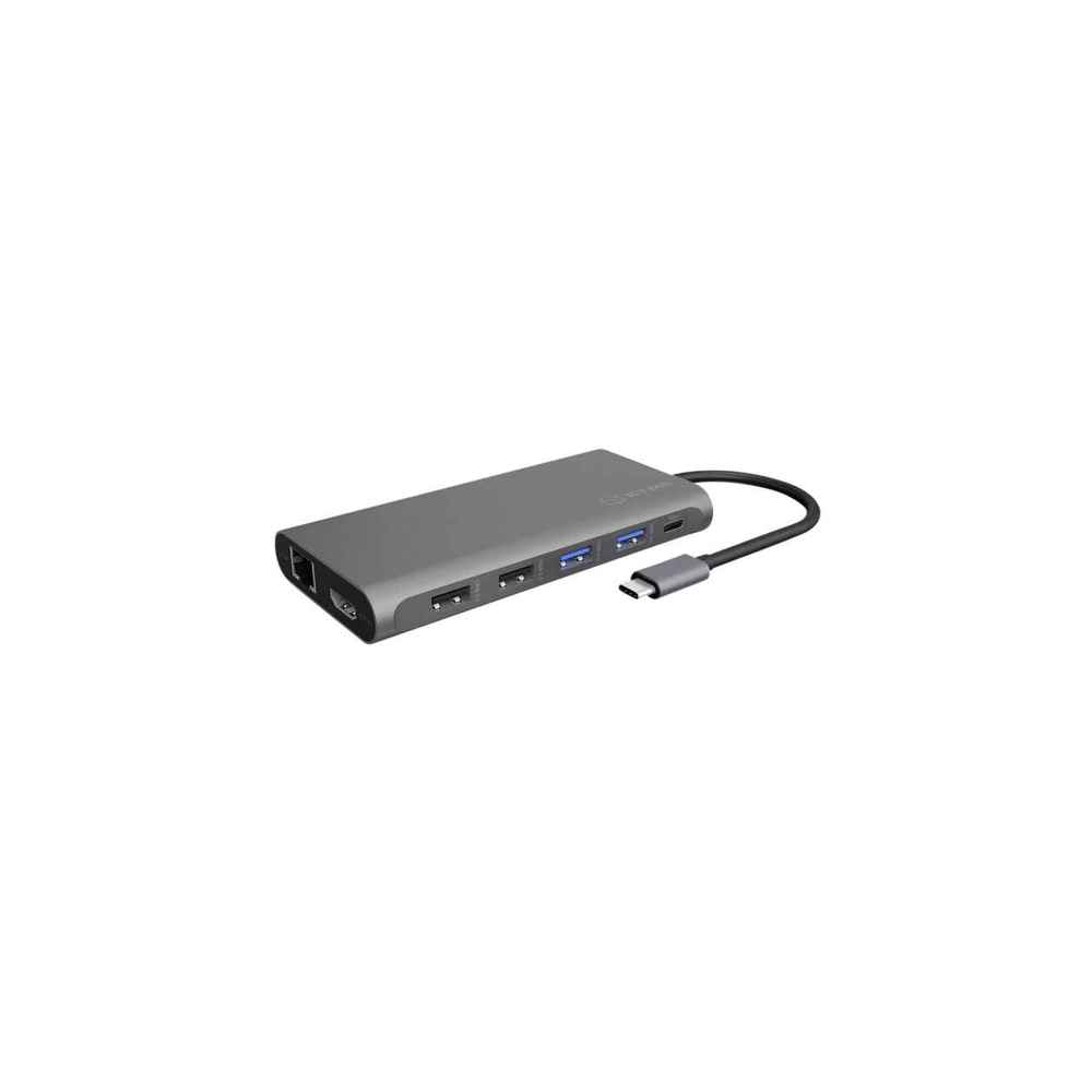 ICY BOX 3840 X 2160 Pixel USB 2.0 USB Docking Stations PLe, ISO 2.0, ISO 3.0, USB Type C Portswith HDMI X2 - 4 XUSB