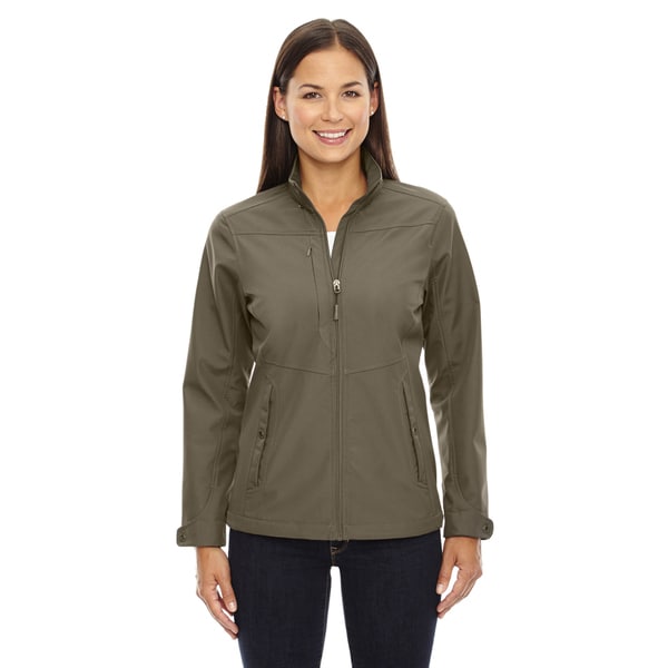 Forecast Three-Layer Light Bonded Women's Travel Soft Shell Dark Oakmoss 487 Jacket
