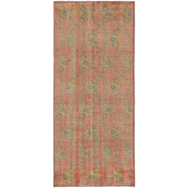 Ecarpetgallery Hand-Knotted Anatolian Sunwash Brown Wool Rug (2'10 X 6'5)