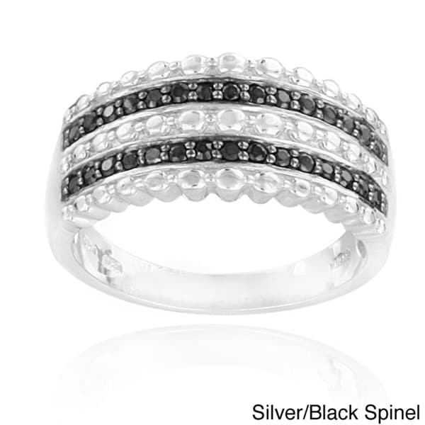 Glitzy Rocks Sterling Silver Gemstone Ring