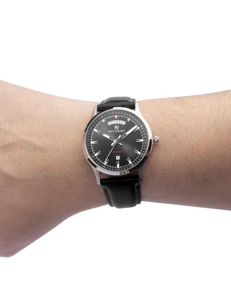 Accurist Gents Strap Watch thumbnail