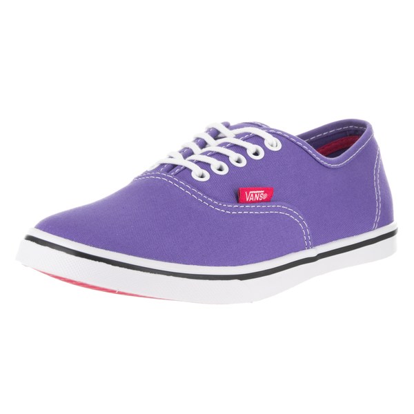 Vans Unisex Authentic Lo Pro (Pop) Purple Canvas Skate Shoe