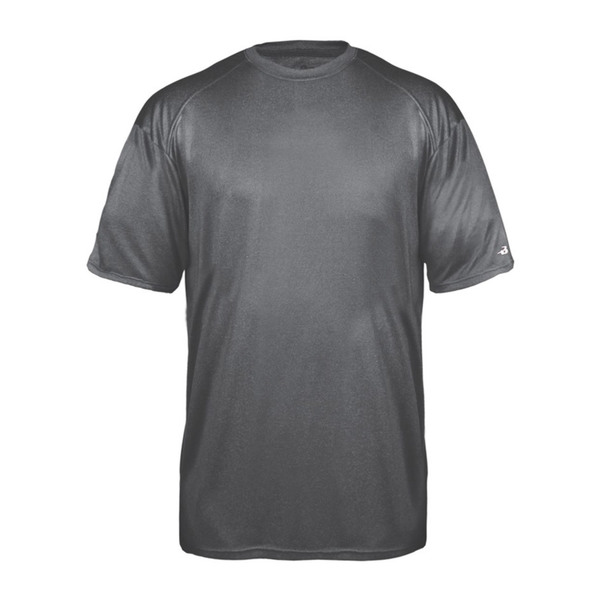 Custom Badger Sport Adult/Youth Pro Heather Tee Shirt Red